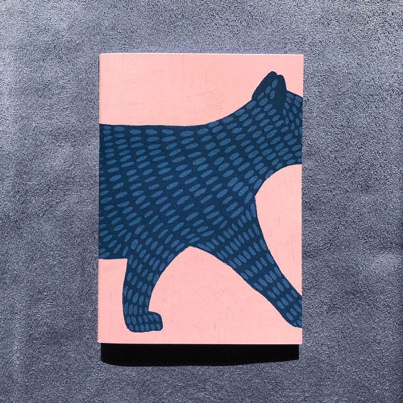 PINKY ONE・行走的大猫 笔记本 - 笔记本/手帐 - 纸 粉红色