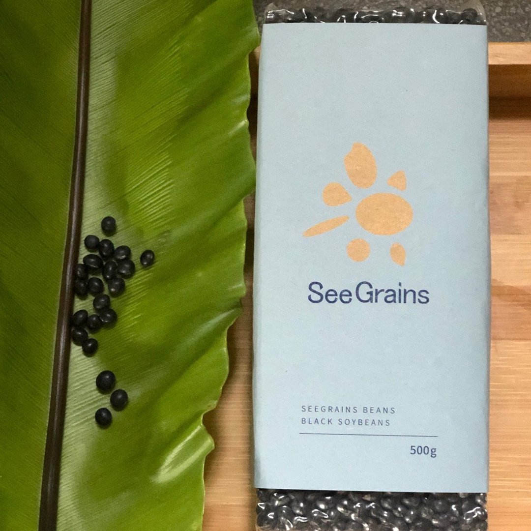 【买二送一】100%台湾产黑豆500g真空包装 - 五谷杂粮/米 - 新鲜食材 黑色