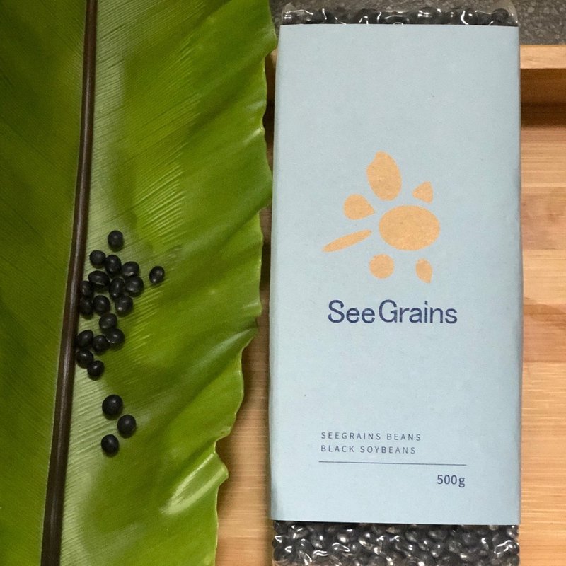 【买二送一】100%台湾产黑豆500g真空包装 - 五谷杂粮/米 - 新鲜食材 黑色