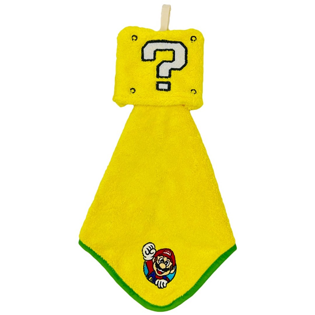 日本丸真 Super Mario 收纳式擦手巾 问号砖块 - 毛巾浴巾 - 其他材质 