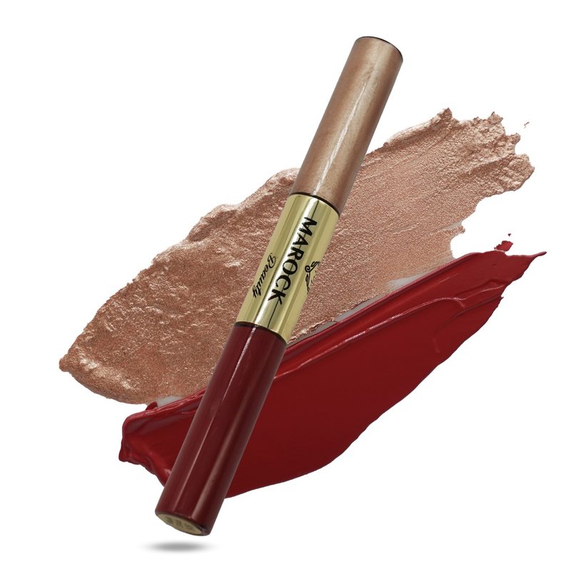 Marock - M6 闪亮多用途长效眼影/唇彩棒 - 唇彩/颊彩 - 其他材质 红色