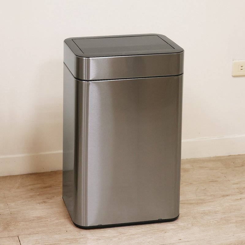 ELPHECO 60L 不锈钢双开除臭炫光感应垃圾桶 ELPH248DU - 垃圾桶 - 其他材质 