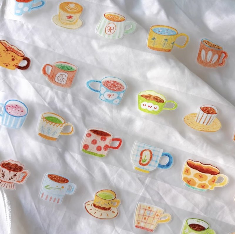 咕噜咕噜 PET 和纸胶带 切模 6m卷 台湾制 - 纸胶带 - 纸 多色