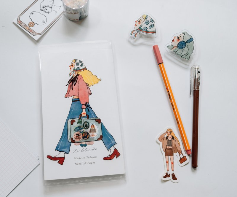 我们快乐地向前走 随身资料夹 旅行资料夹 - 文件夹/资料夹 - 塑料 多色