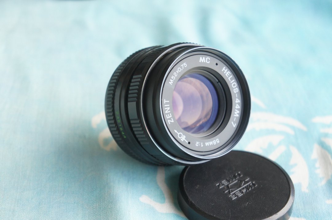 MC HELIOS-44M-7 镜头 F2 58mm 适用于 M42 ZENIT PENTAX Canon Nikon - 相机 - 其他材质 