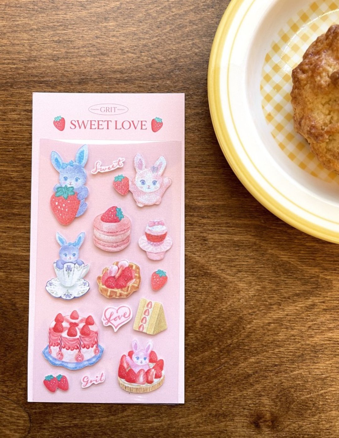 (GRIT) Sweet love sticker - 贴纸 - 纸 