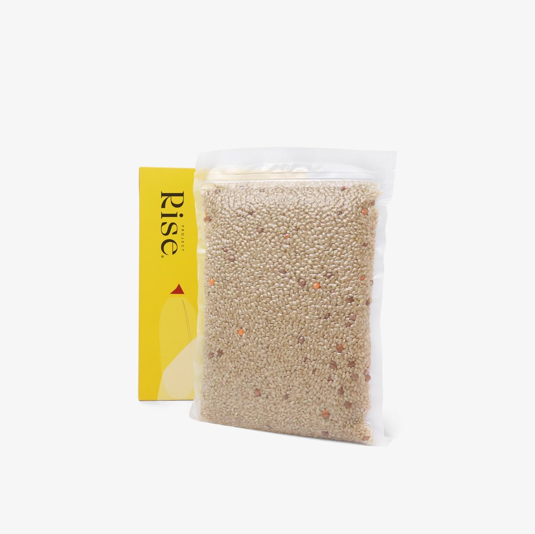 RISE【日常发芽米】发芽糙米佐红扁豆 - 好眠 高蛋白 - 五谷杂粮/米 - 新鲜食材 黄色