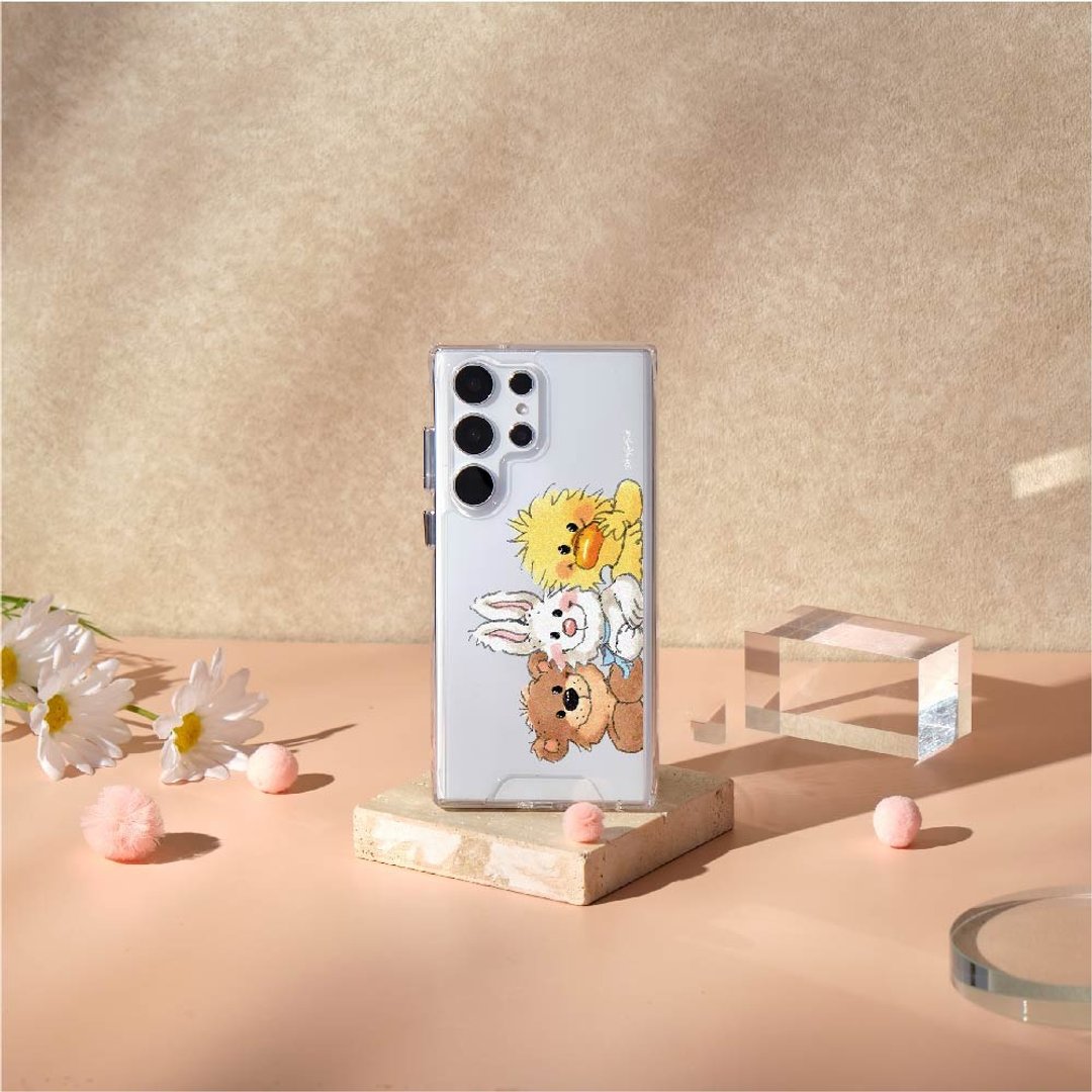 Suzy's Zoo Witzy与伙伴们防摔透明SAMSUNG手机壳 - 手机壳/手机套 - 塑料 多色