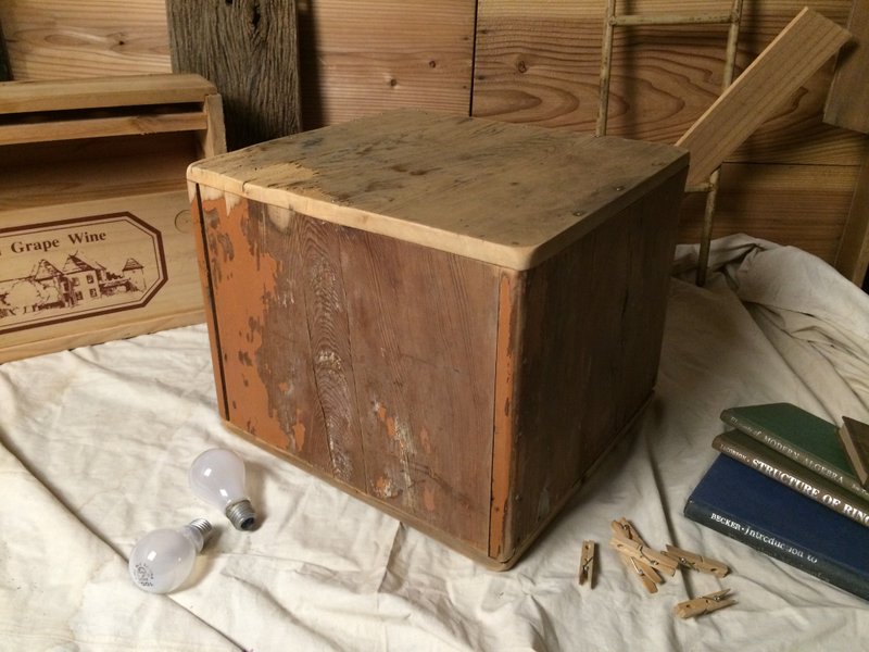 木箱木椅木柜眷村茶几木桌书柜干燥花金工业风乡村杂货zakka北欧洲风黑胶新秘婚摄影ikea野餐咖啡多肉古道具美甲美睫美发 - 其他家具 - 木头 咖啡色