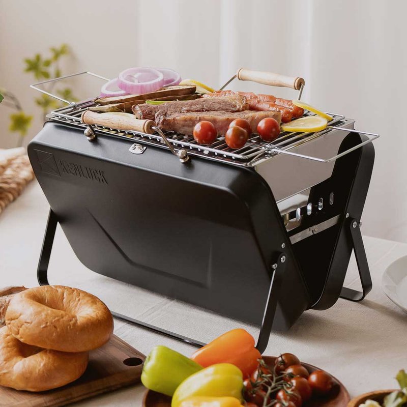 KENLUCK Party Grill 派对烤肉架 砂纹黑 - 锅具/烤盘 - 其他金属 黑色