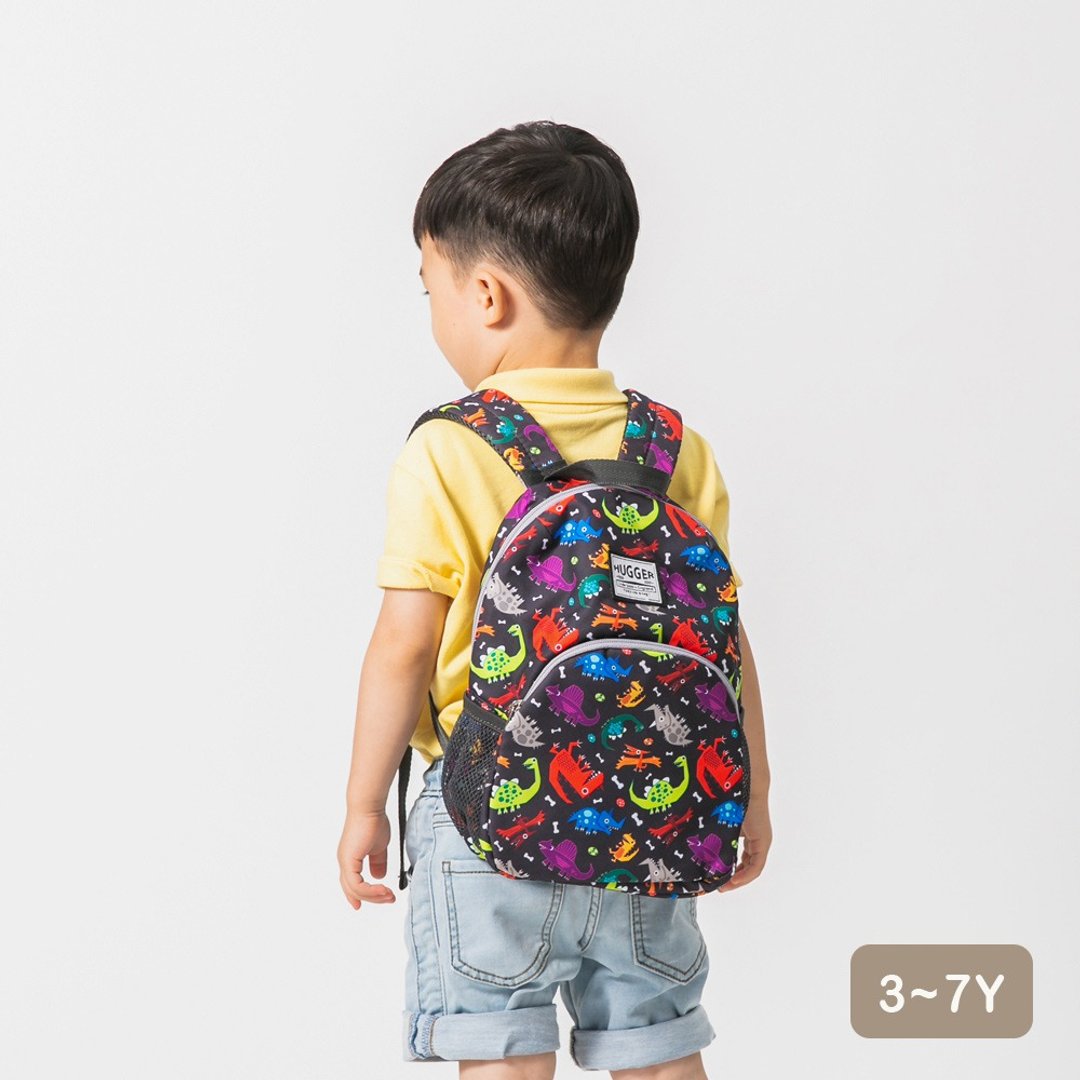 【HUGGER 】幼童背包 酷比龙/恐龙 学龄前儿童后背包 B5大小 3-7Y - 背包/袋子 - 尼龙 多色