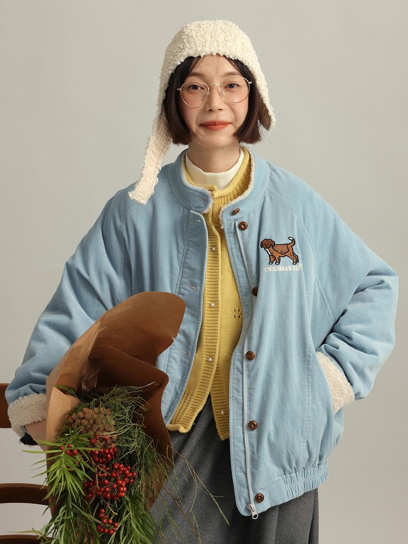 odd maker 一件很有复古感觉的加厚保暖复古灯芯绒外套外套女冬季 - 女装休闲/机能外套 - 棉．麻 