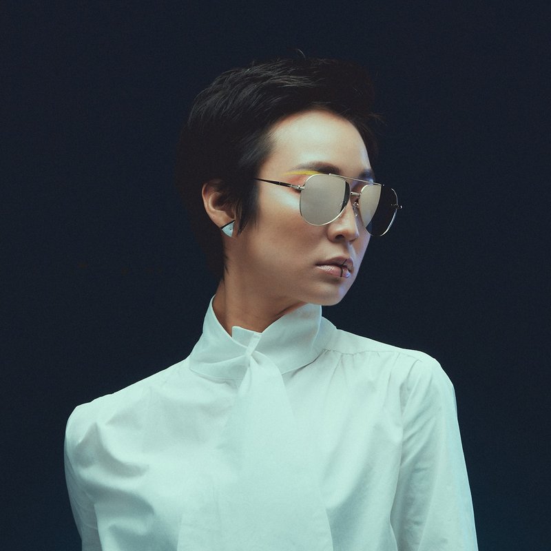 Alvin│粉色反光镜片│墨镜│太阳眼镜 - 墨镜 - 其他材质 