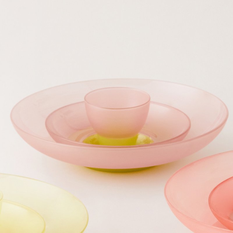 ONIT Atto系列_粉红色 - 碗 - 玻璃 粉红色