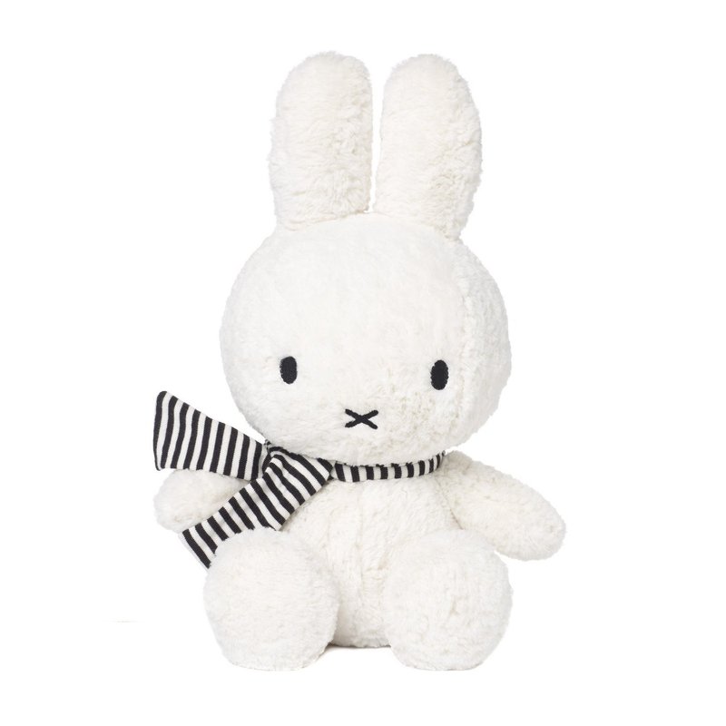 荷兰 Bon Ton Toys | Miffy 米飞兔绒毛娃娃 冬天 23cm 33cm - 玩偶/公仔 - 其他材质 白色