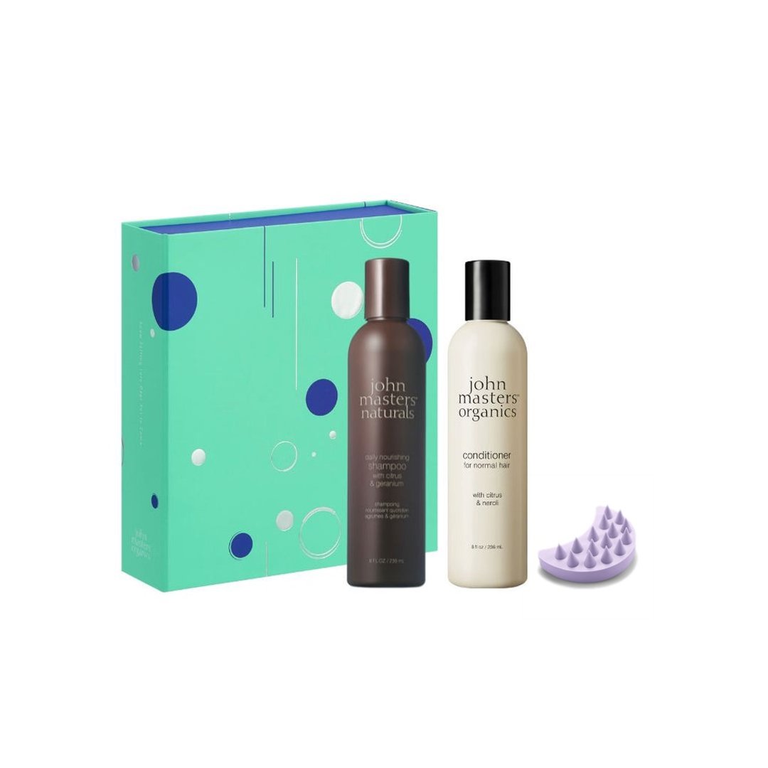 John Masters Organics 假期系列 首款有机洗护组 - 洗发用品 - 浓缩/萃取物 多色