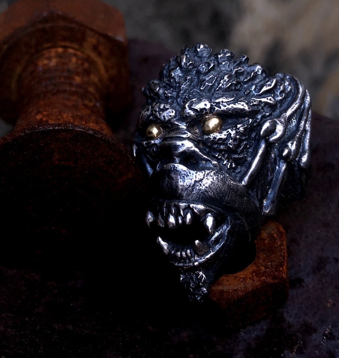 小恶魔戒指 Imp Ring - 戒指 - 贵金属 金色