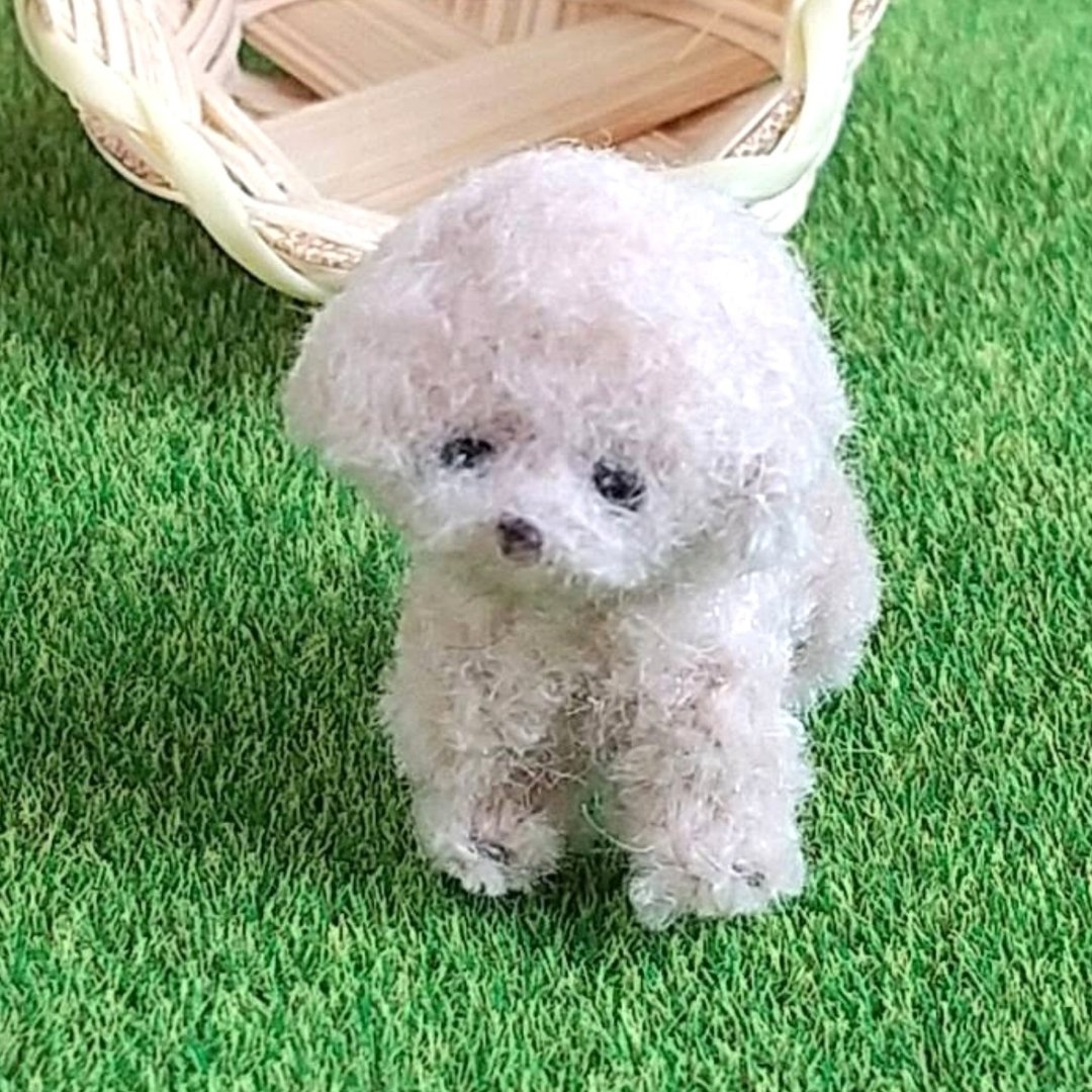 约2.4cm商场艺术玩具贵宾犬 - 玩偶/公仔 - 其他材质 