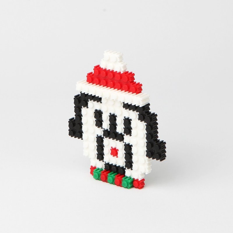 Gracebell 系列 3D积木拼图 耶诞特辑(附挂勾) 01.耶诞登登 - 其他 - 塑料 白色