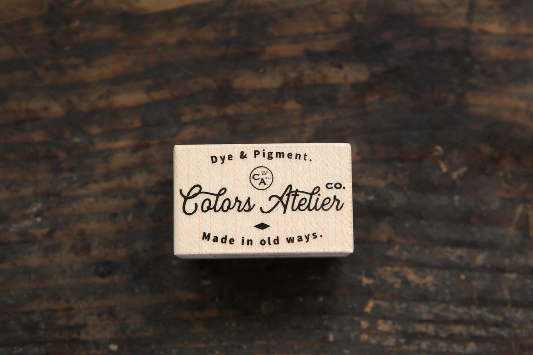 复古CA Logo A 枫木印章 - OURS Color Atelier 色彩工坊系列 - 印章/印台 - 木头 