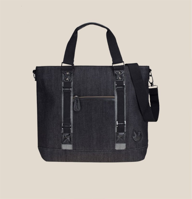 DENIMO TOTE 托特包 黑色 - 公文包/医生包 - 其他材质 黑色