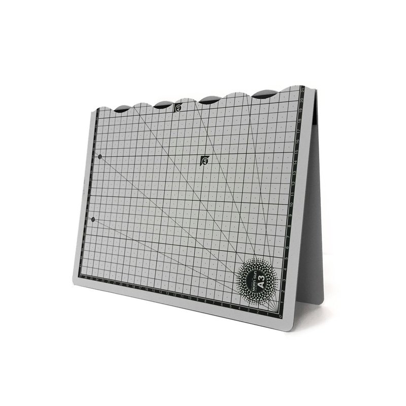 A3好安心无毒折叠切割垫 止滑 好收纳 耐切割 台湾制造 - 其他 - 塑料 灰色