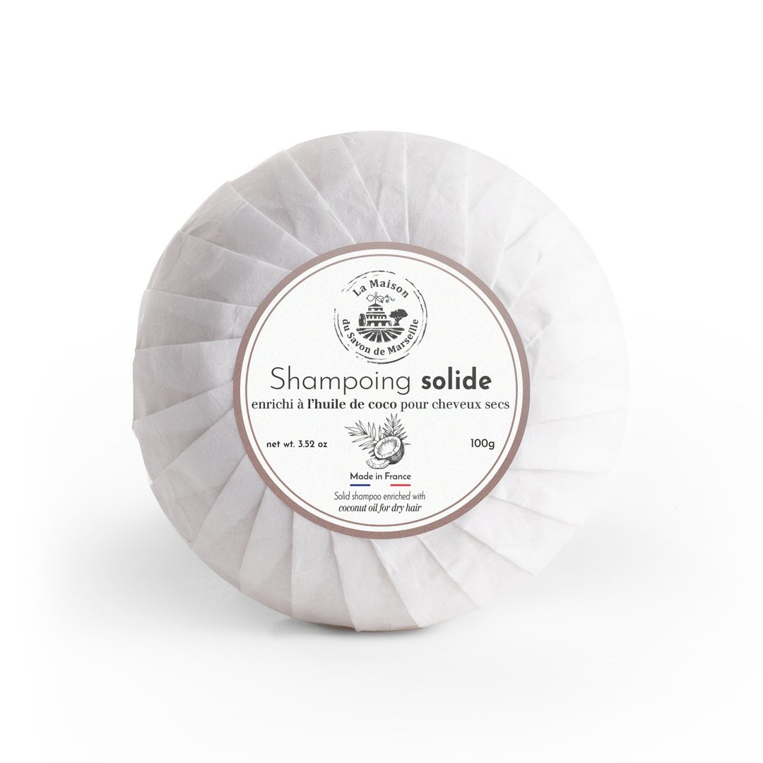 法国马赛皂之家绿椰清新护理养发皂100g - 洗发用品 - 其他材质 绿色