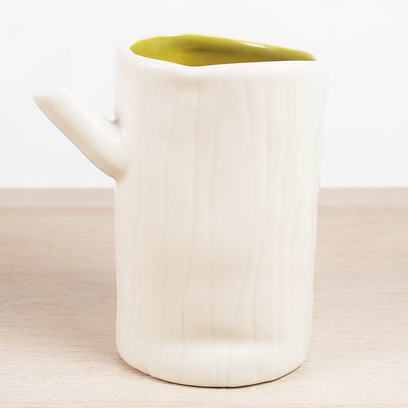 JC 陶制笔筒 树干【Hallmark-礼品】 - 笔筒/笔座 - 其他材质 白色