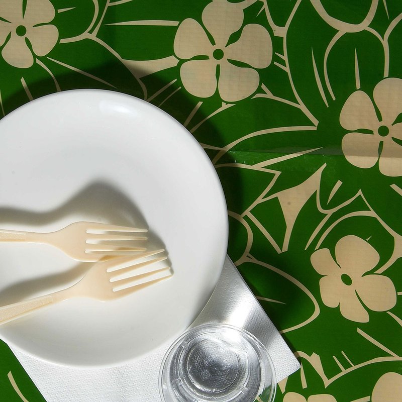 美丽宝岛台湾野餐垫 /绿 - 野餐垫 - 塑料 绿色