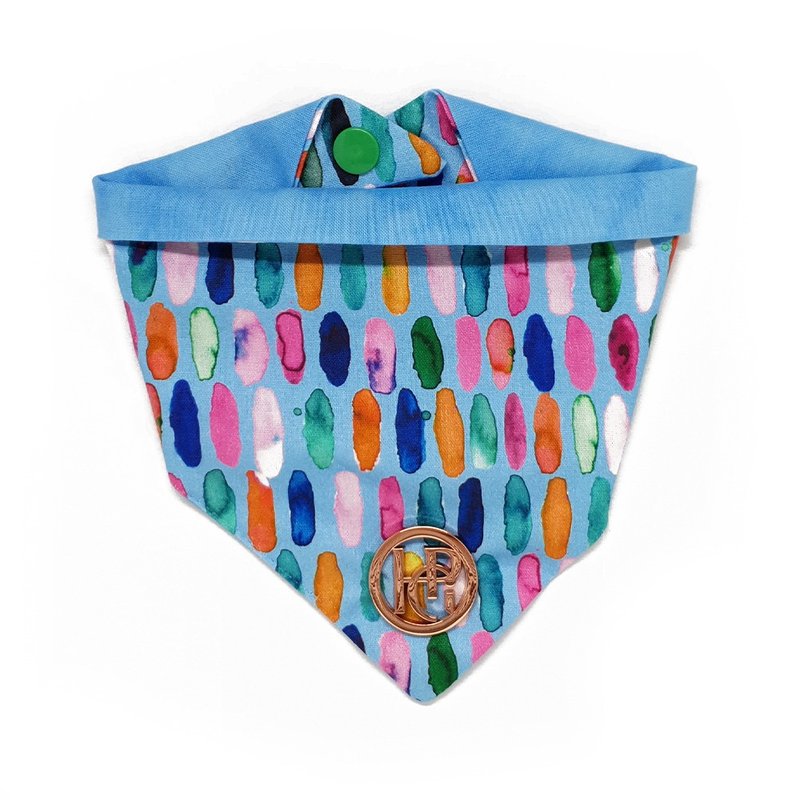 澳洲Happy Go Puppy 宠物领巾-雷根糖 - 衣/帽 - 棉．麻 