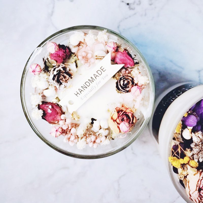 香氛大豆蜡烛手作材料包 - 蜡烛/香氛/手工皂 - 其他材质 多色