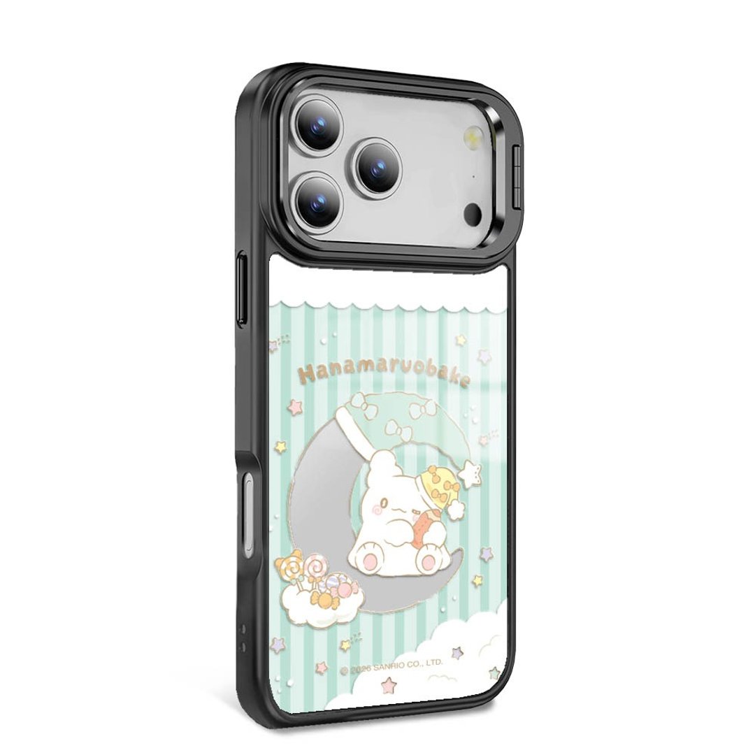 iPhone 全系列 防摔合金框隐形立架镜面磁吸壳 - 月亮花丸 - 手机壳/手机套 - 其他材质 多色