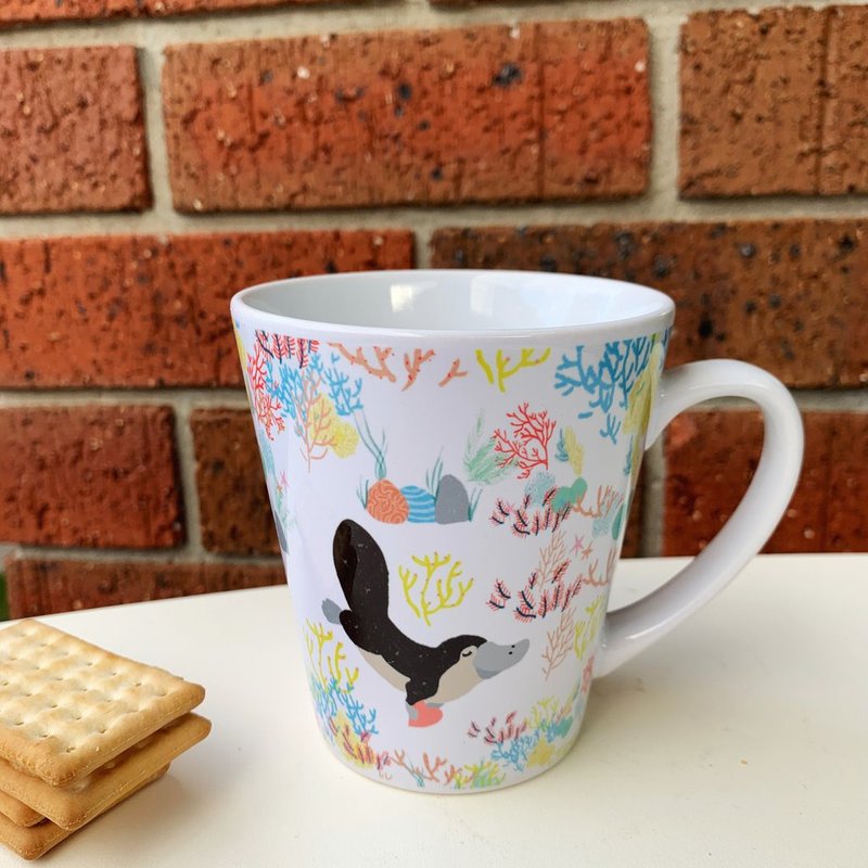 NEW Latte Mug - Platypus - 咖啡杯/马克杯 - 陶 多色