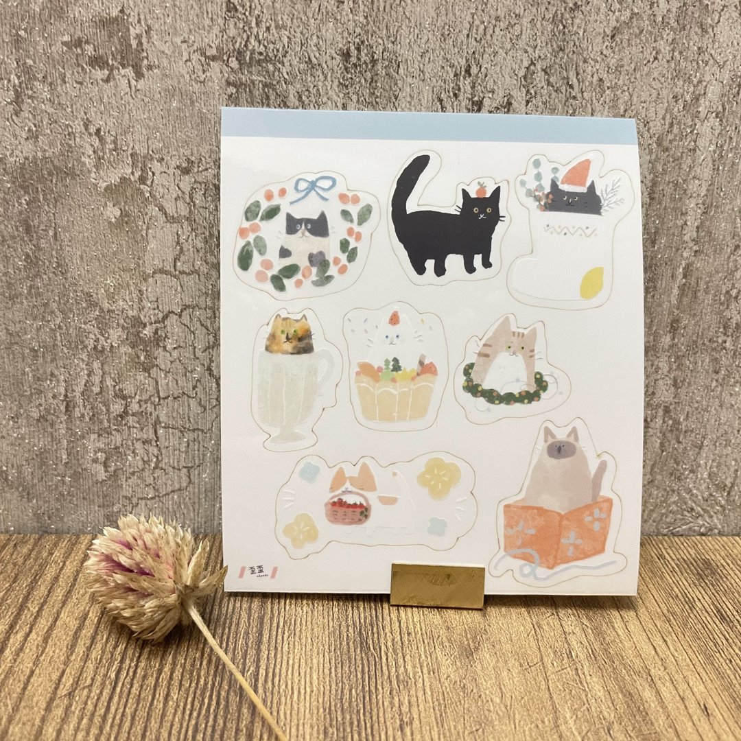 不知道谁家的猫猫-透明贴纸 - 贴纸 - 塑料 多色