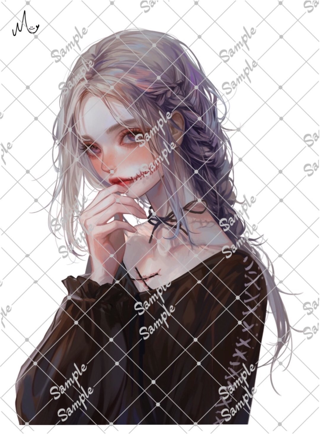 原创人物贴纸 9月新款 - 贴纸 - 纸 