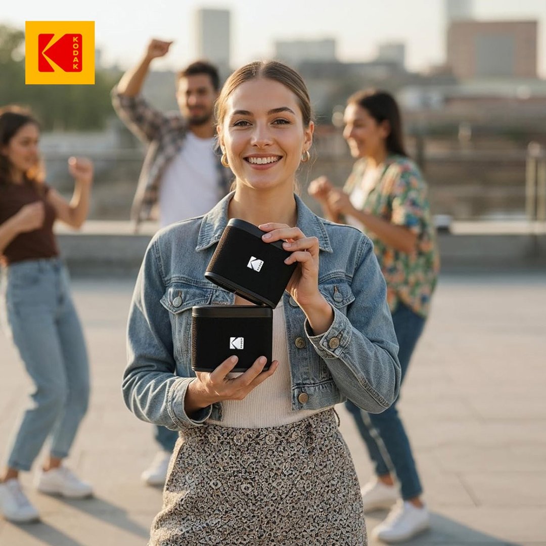 【Kodak 柯达】SOUNDBRIX 迷你声音积木随行无线蓝牙喇叭 - 扩音器/喇叭 - 其他材质 