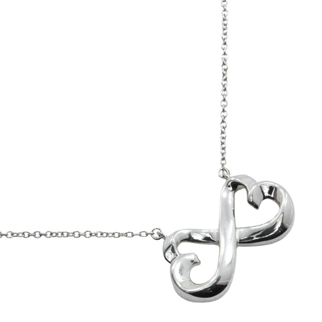 [日本直送] Tiffany & Co. 双爱心项链 Paloma Picasso 925银约 4.4 克 女款 [二手] - 项链 - 银 银色