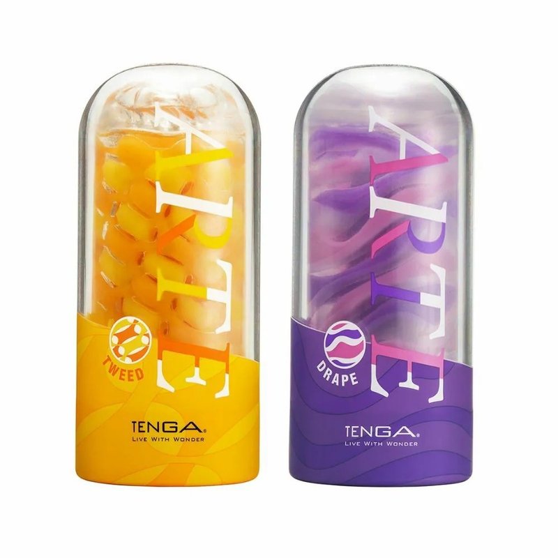 TENGA ARTE 织纹杯 厚实织物纹理飞机杯 - 情趣用品 - 硅胶 多色