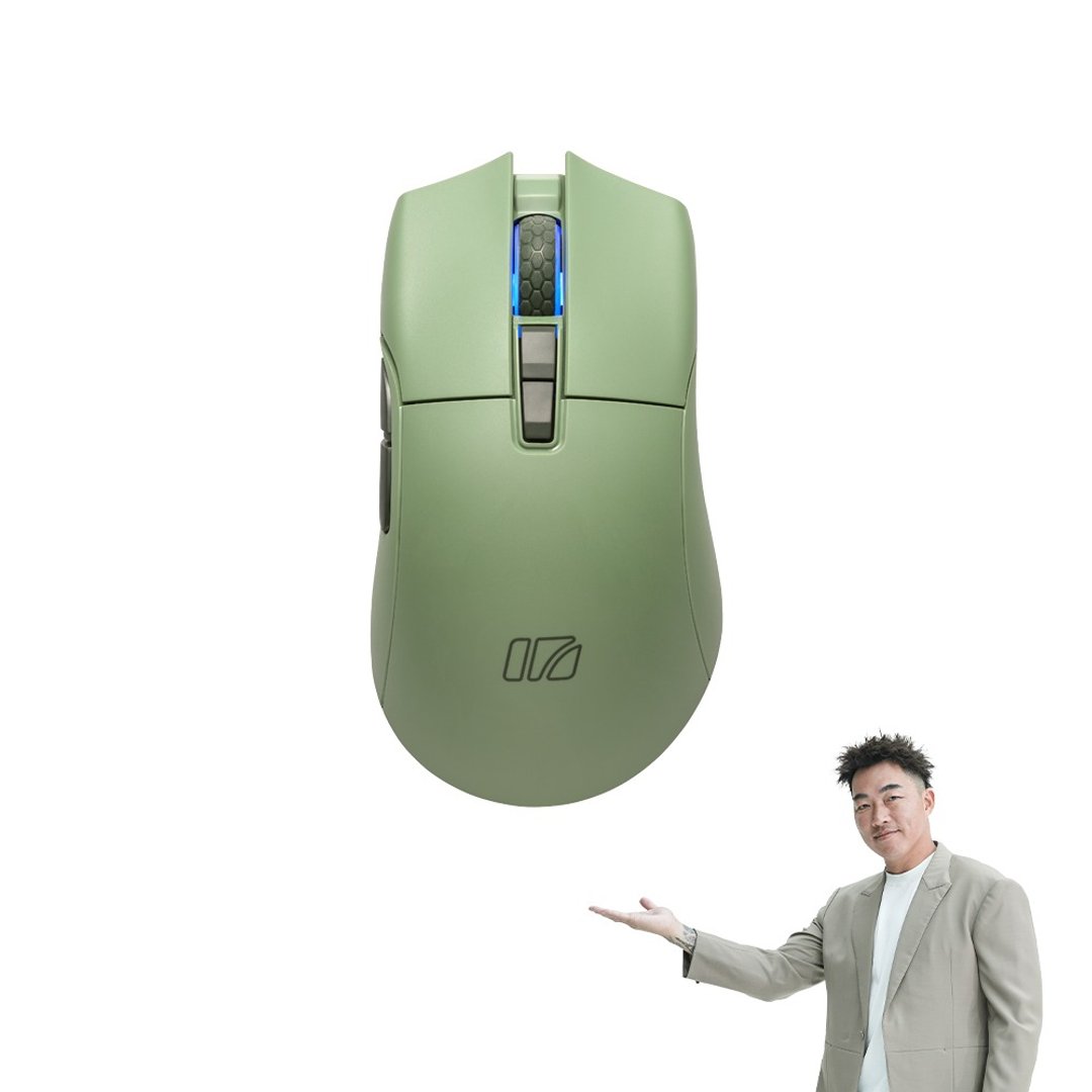 预购 irocks M31R 蓝牙 无线 三模 光学 电竞鼠标 - 军绿 - 电脑配件 - 其他材质 