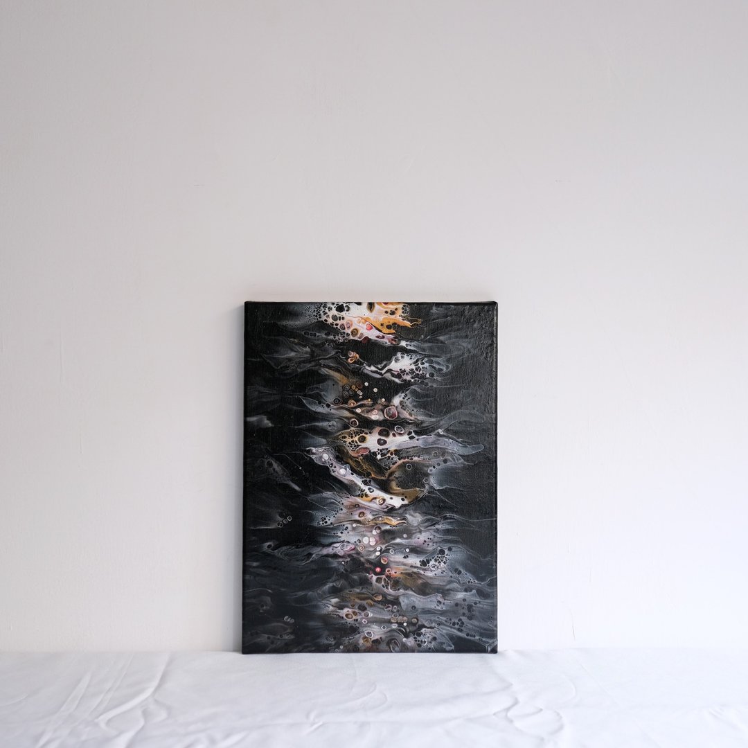 黑金黑金 - 海报/装饰画/版画 - 颜料 