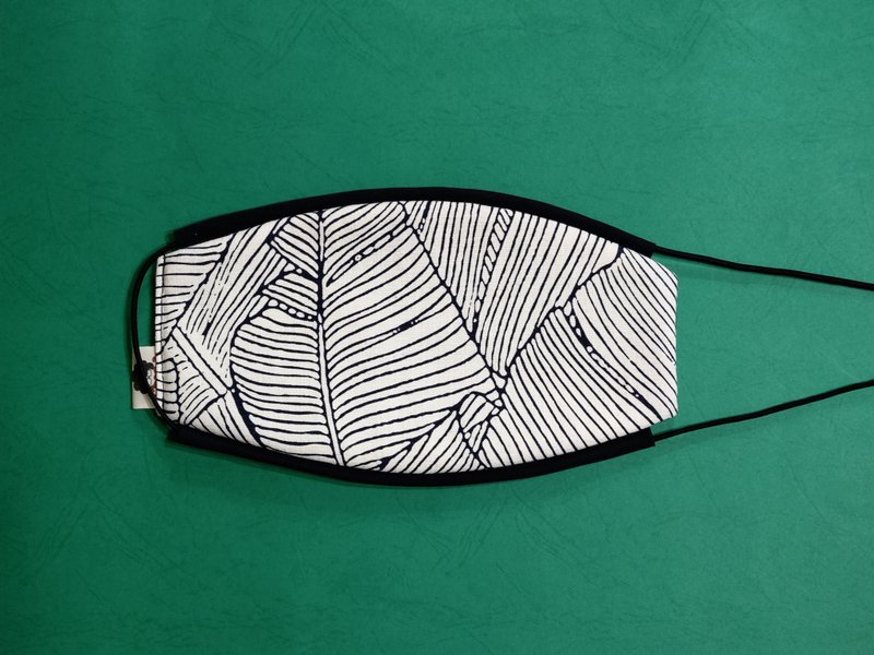 极简叶脉 立体口罩 舒适/透气/可水洗 - 口罩 - 棉．麻 