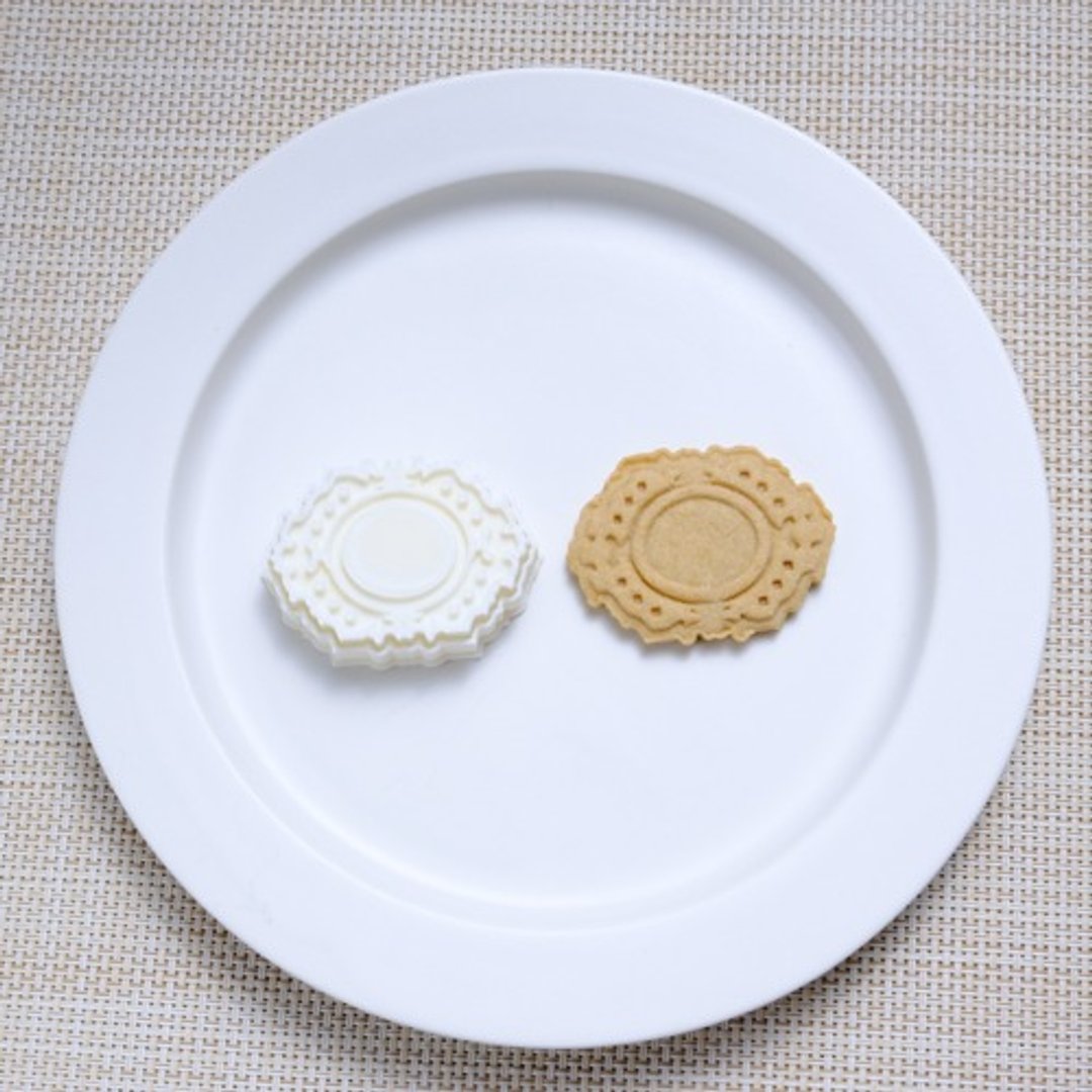 小镜子（饼干模具/饼干模具） - 厨房用具 - 塑料 