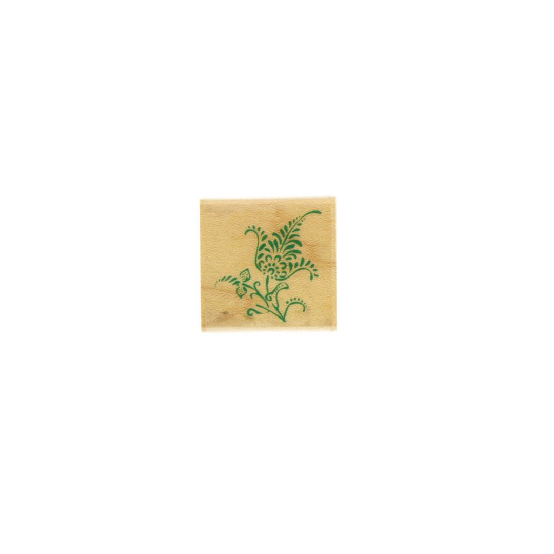 【KODOMO NO KAO】花草系列 木印章 猫尾草 - 插画/绘画/写字 - 木头 卡其色