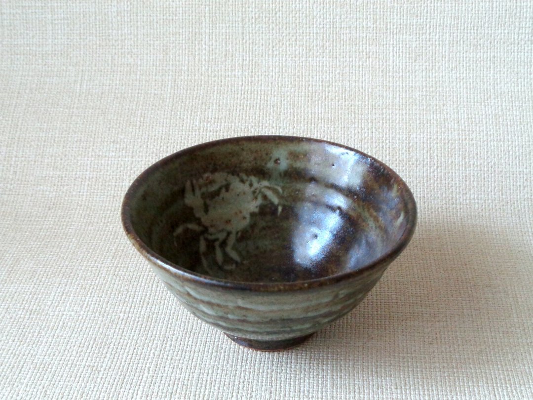 碗，蟹冠b - 碗 - 陶 灰色