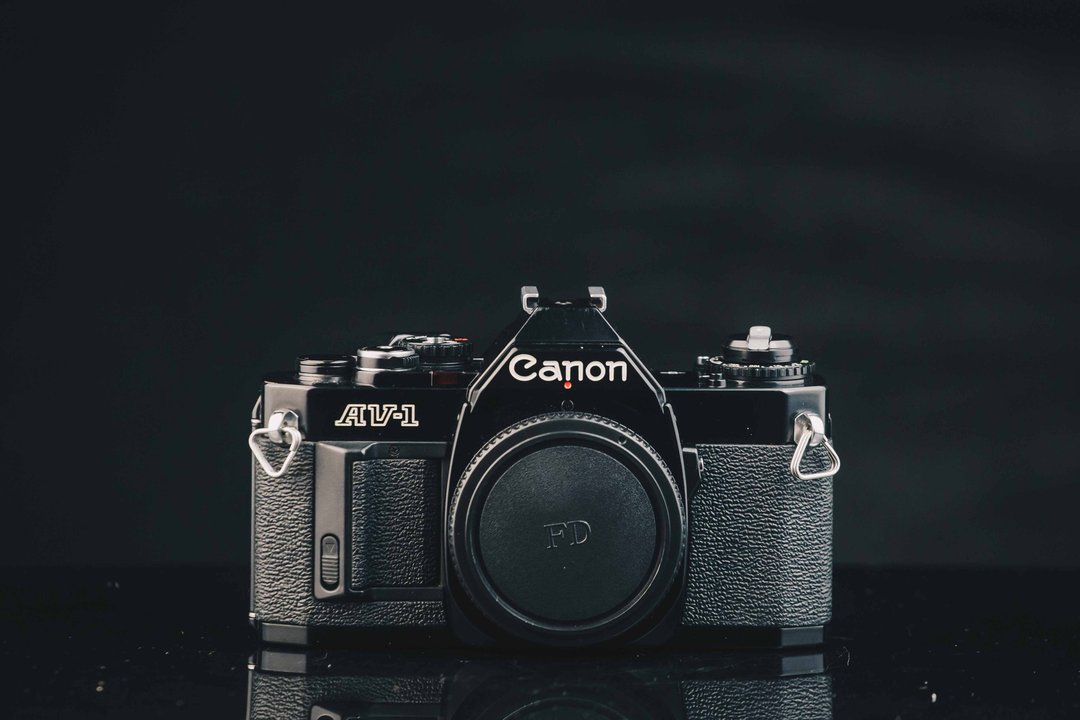 Canon AV-1 #001 #135底片相机 - 相机 - 其他金属 黑色