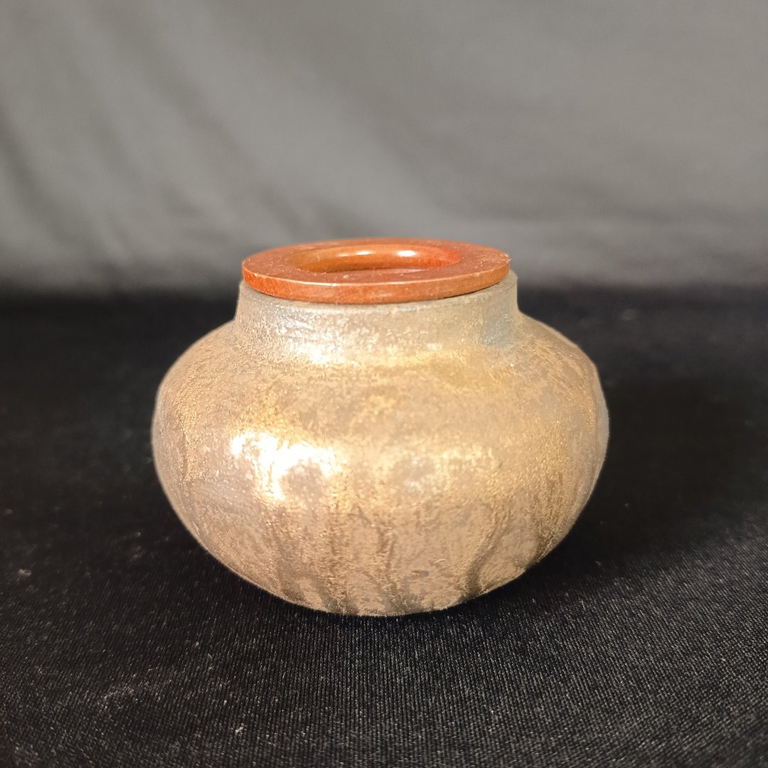 茶叶罐小茶仓香罐香瓶小花瓶小花器饰品收纳茶席道具 - 茶具/茶杯 - 陶 多色