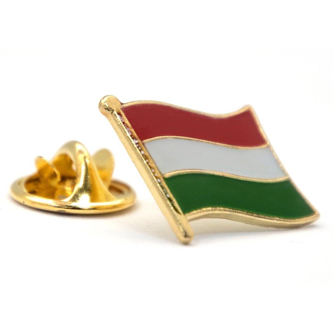 HUNGARY 匈牙利 辨识胸针 国旗配饰 国徽徽章爱国 国庆 游行 流行 - 胸针 - 其他材质 多色