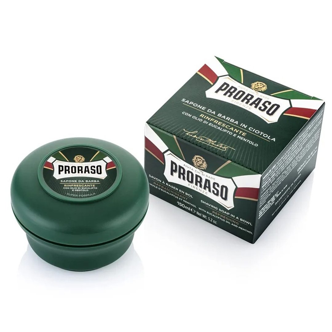 Proraso - 沁凉薄荷 绿标 刮胡皂 / 刮胡泡 刮胡膏 剃须皂 剃须膏 - 男性清洁护肤品 - 其他材质 