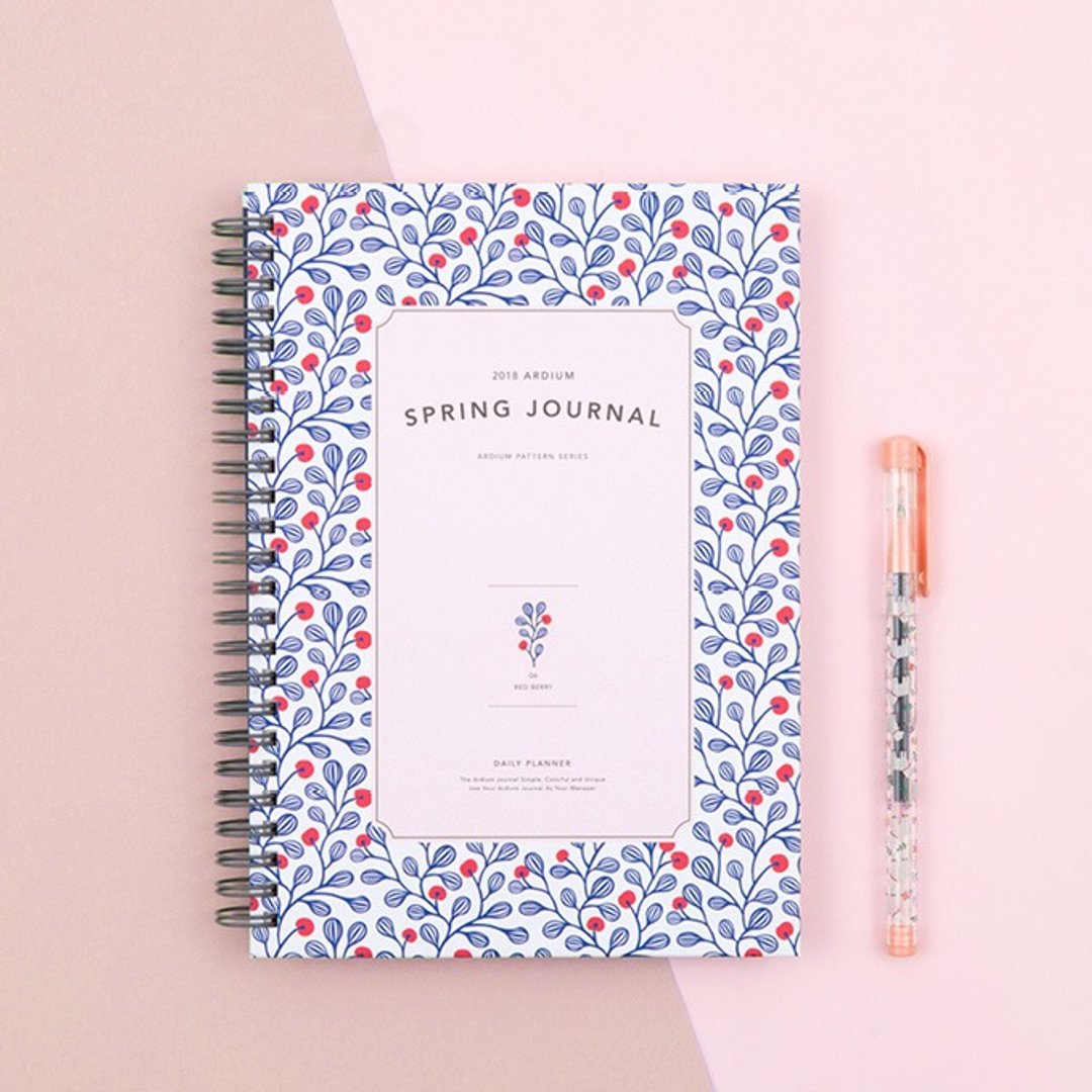 2018 ARDIUM SPRING JOURNAL 行事历/手帐 - 红莓 - 笔记本/手帐 - 纸 蓝色
