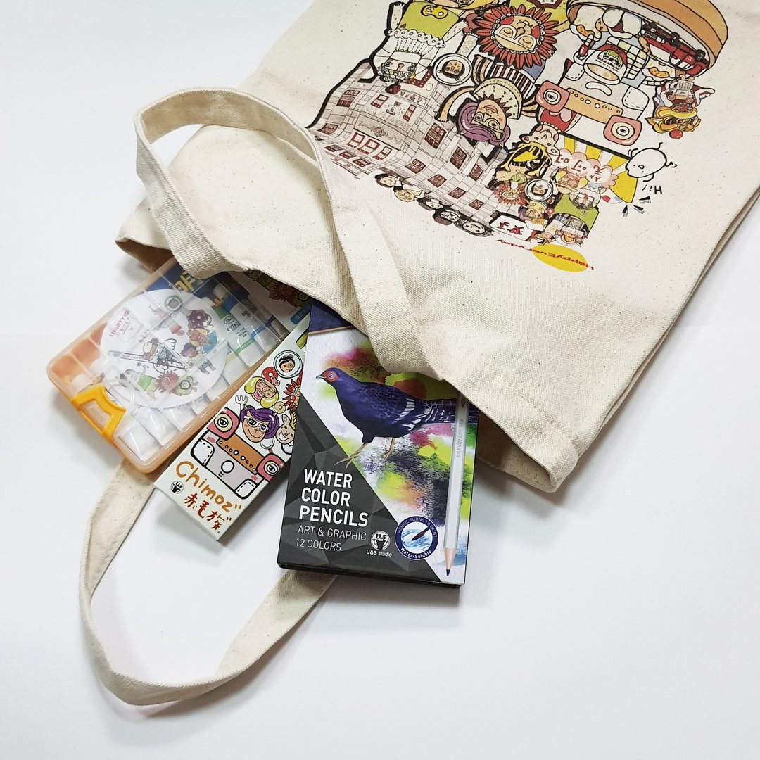赤毛族 文具画材 福袋 帆布袋组 独家限定 - 其他书写用品 - 其他材质 多色